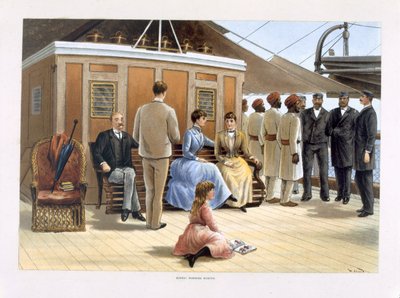 In the Indian Ocean, from 